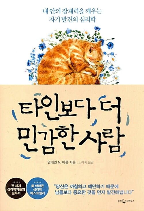 타인보다 더 민감한 사람 :내 안의 잠재력을 깨우는 자기 발견의 심리학