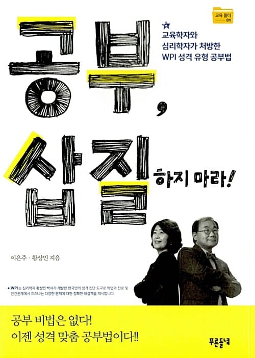 공부, 삽질하지 마라! :교육학자와 심리학자가 처방한 WPI 성격 유형 공부법