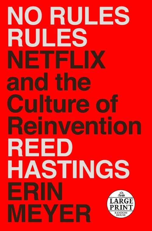 No Rules Rules: Netflix and the Culture of Reinvention (규칙없음)