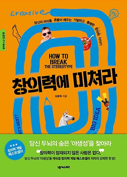 창의력에 미쳐라 :당신의 머리를 흔들어 깨우는 기발하고 통쾌한 창의력 이야기