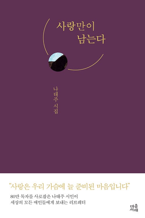 사랑만이 남는다 (나태주 시집)