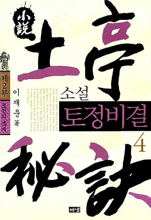 (소설) 토정비결