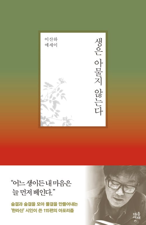 생은 아물지 않는다 :이산하 에세이
