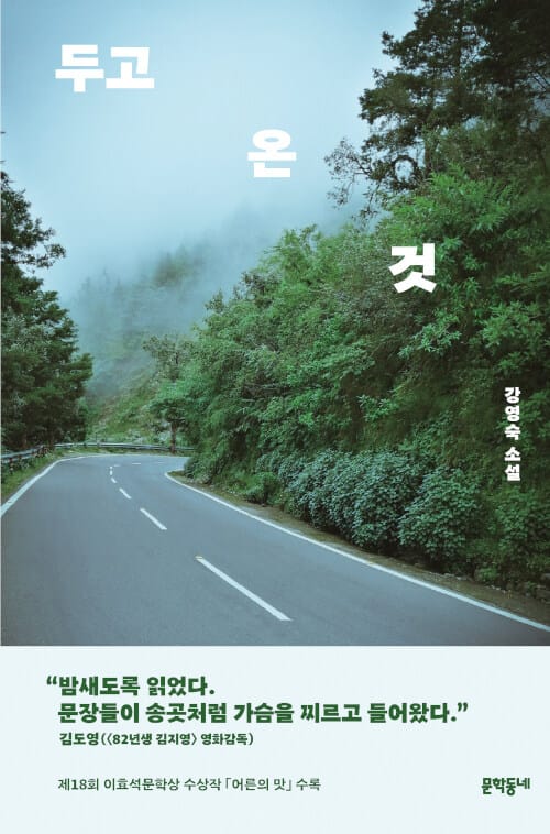 두고 온 것 :강영숙 소설