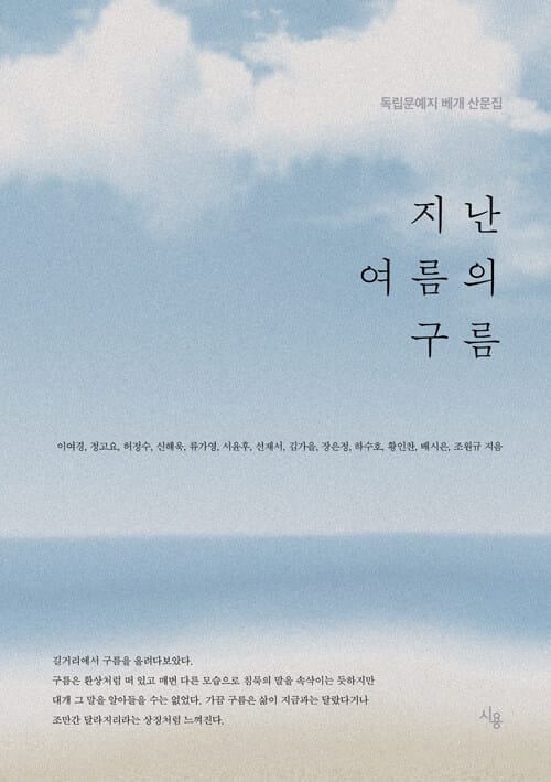 지난여름의 구름 (독립문예지 베개 산문집)