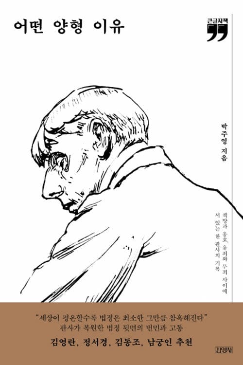 [큰글자책] 어떤 양형 이유 (책망과 옹호, 유죄와 무죄 사이에 서 있는 한 판사의 기록)