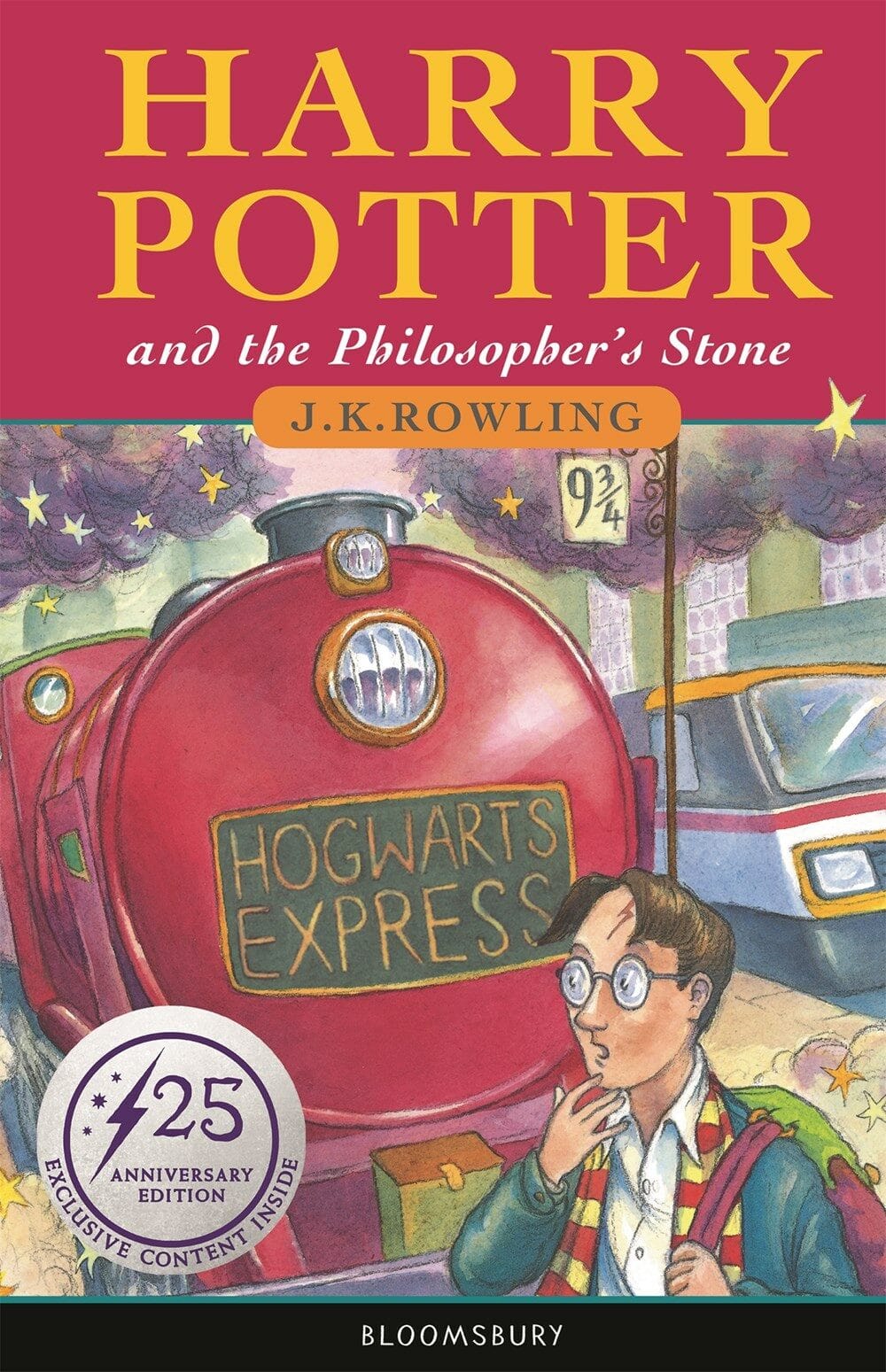 해리포터 오리지널 커버_Harry Potter and the Philosopher’s Stone - 25th Anniversary Edition 양장 (해리포터 25주년 기념판 (영국판))