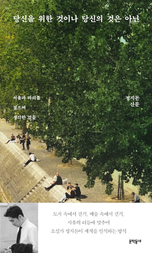 당신을 위한 것이나 당신의 것은 아닌 (서울과 파리를 걸으며 생각한 것들 | 정지돈 산문)