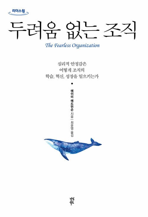 두려움 없는 조직(큰글자도서) (심리적 안정감은 어떻게 조직의 학습, 혁신, 성장을 일으키는가)