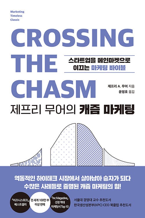 제프리 무어의 캐즘 마케팅 (스타트업을 메인마켓으로 이끄는 마케팅 바이블)