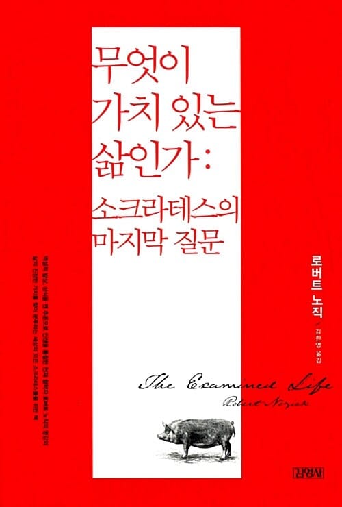 무엇이 가치 있는 삶인가: 소크라테스의 마지막 질문 (소크라테스의 마지막 질문)