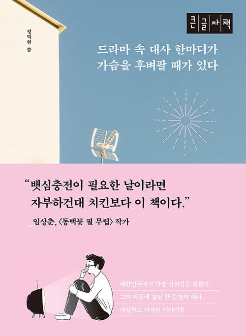 [큰글자책] 드라마 속 대사 한마디가 가슴을 후벼팔 때가 있다 