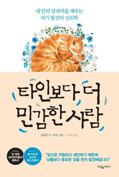 타인보다 더 민감한 사람 : 내 안의 잠재력을 깨우는 자기 발견의 심리학 - 내 안의 잠재력을 깨우는 자기 발견의 심리학