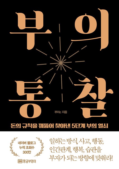 부의 통찰 - 돈의 규칙을 꿰뚫어 찾아낸 5단계 부의 열쇠