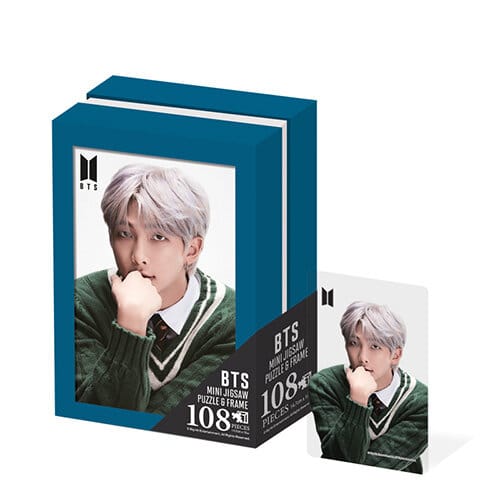 BTS 액자 직소퍼즐 108피스 : RM - 퍼즐 1종 + 액자형 박스 + 포토 카드