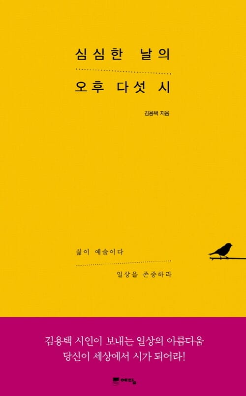 심심한 날의 오후 다섯 시