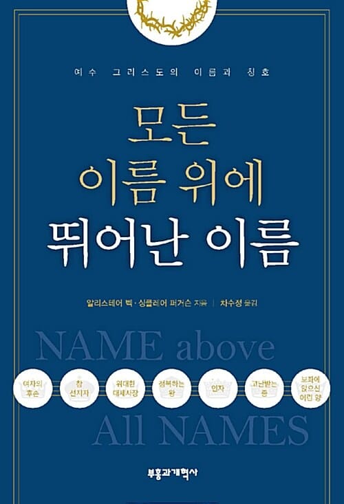 모든 이름 위에 뛰어난 이름 - 예수 그리스도의 이름과 칭호