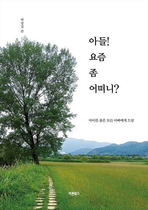 아들! 요즘 좀 어떠니? - 아이를 품은 모든 아빠에게 드림
