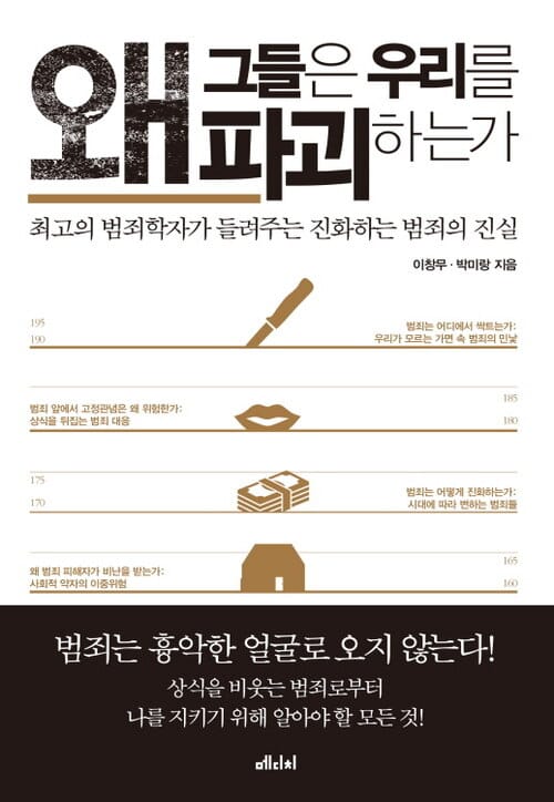 왜 그들은 우리를 파괴하는가 - 최고의 범죄학자가 들려주는 진화하는 범죄의 진실