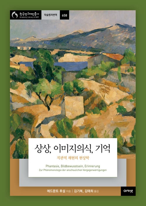 상상, 이미지의식, 기억 - 직관적 재현의 현상학