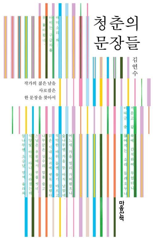 청춘의 문장들 - 작가의 젊은 날을 사로잡은 한 문장을 찾아서