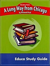 Newbery Study Guide: A Long Way From Chicago (Workbook, Paperback) - On the Mark - Newbery Honor