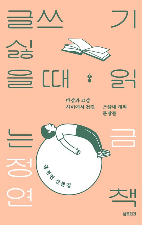 글쓰기 싫을 때 읽는 책 - 마감과 고갈 사이에서 건진 스물네 개의 문장들