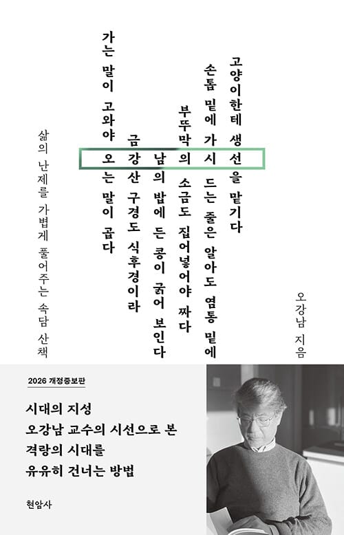 오강남의 시선 - 삶의 난제를 가볍게 풀어주는 속담 산책, 개정증보판