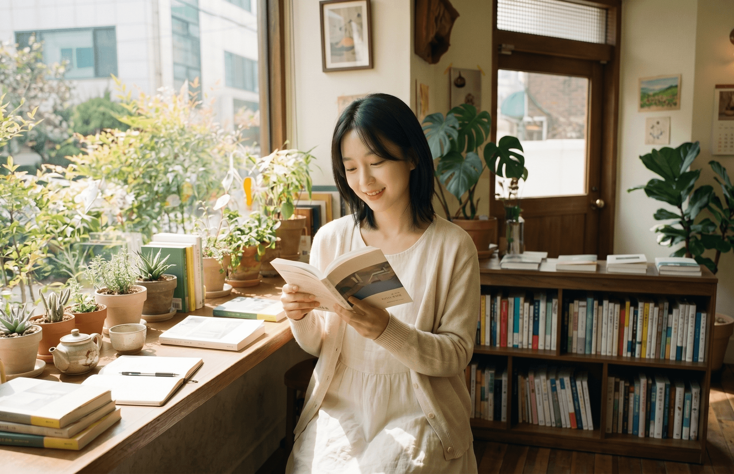 종이책을 읽는 시간