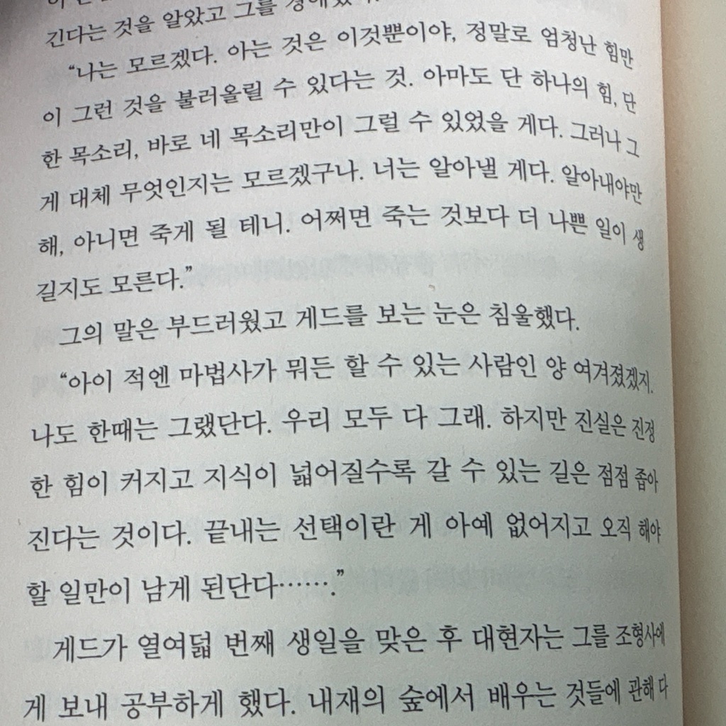 유지현님의 어스시의 마법사 게시물 이미지