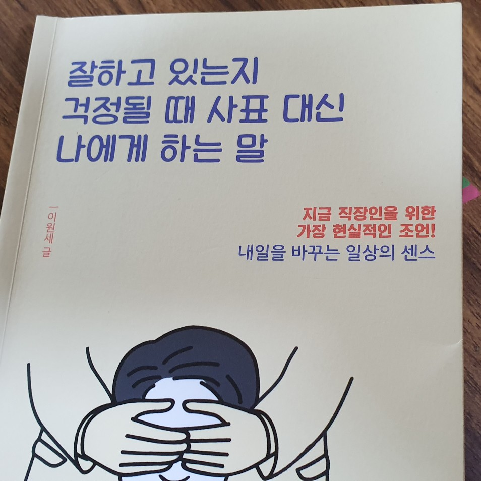 틴틴님의 잘하고 있는지 걱정될 때 사표 대신 나에게 하는 말 게시물 이미지