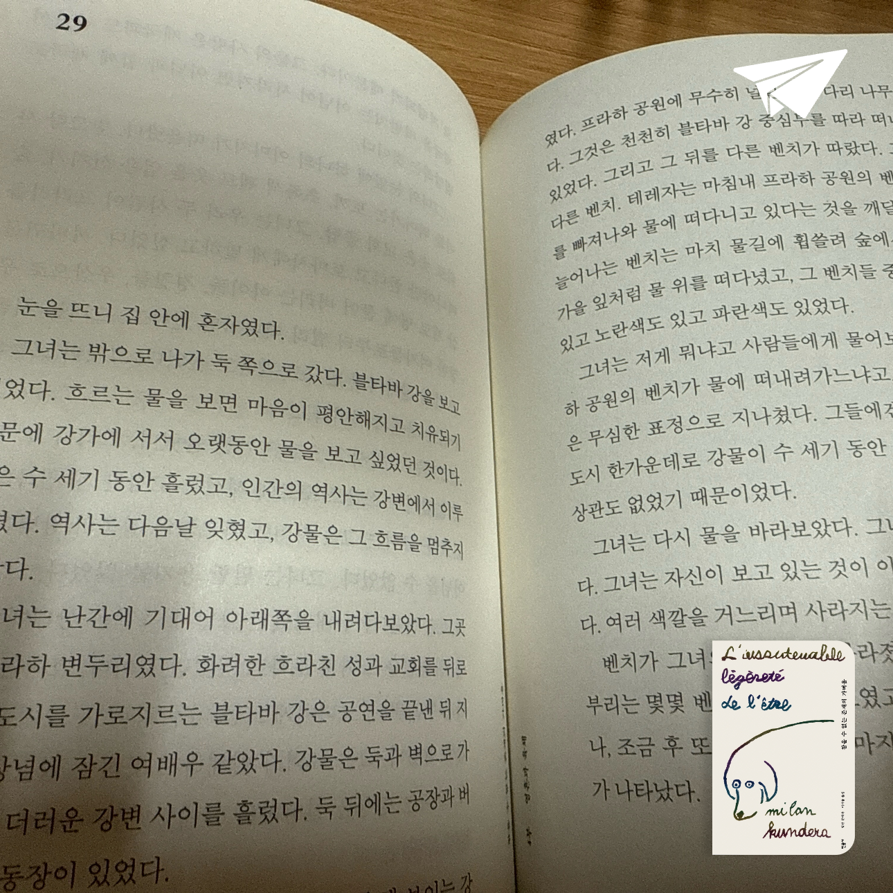 산더미북스님의 리뷰 이미지 0 - 참을 수 없는 존재의 가벼움