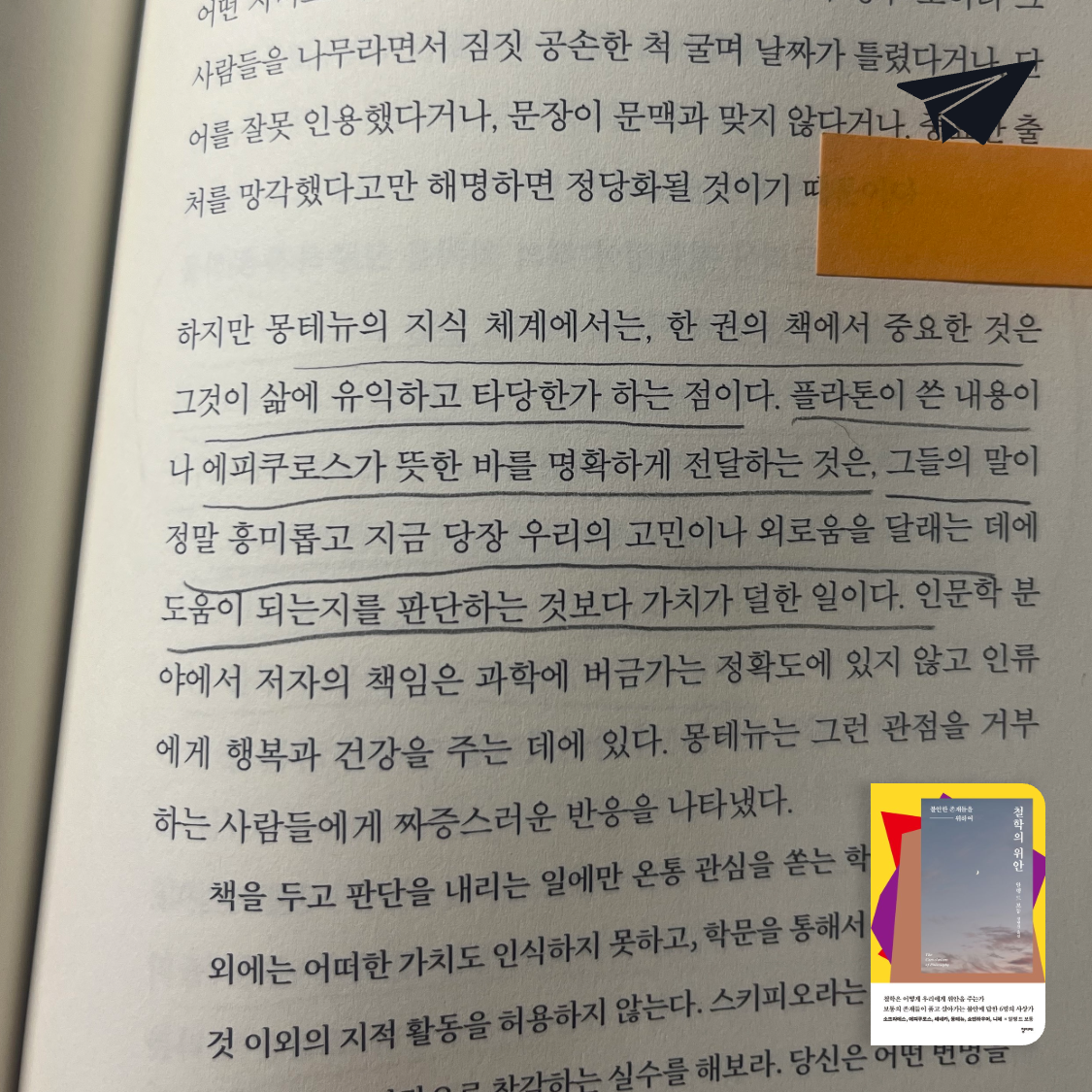 도라이몽님의 철학의 위안 게시물 이미지