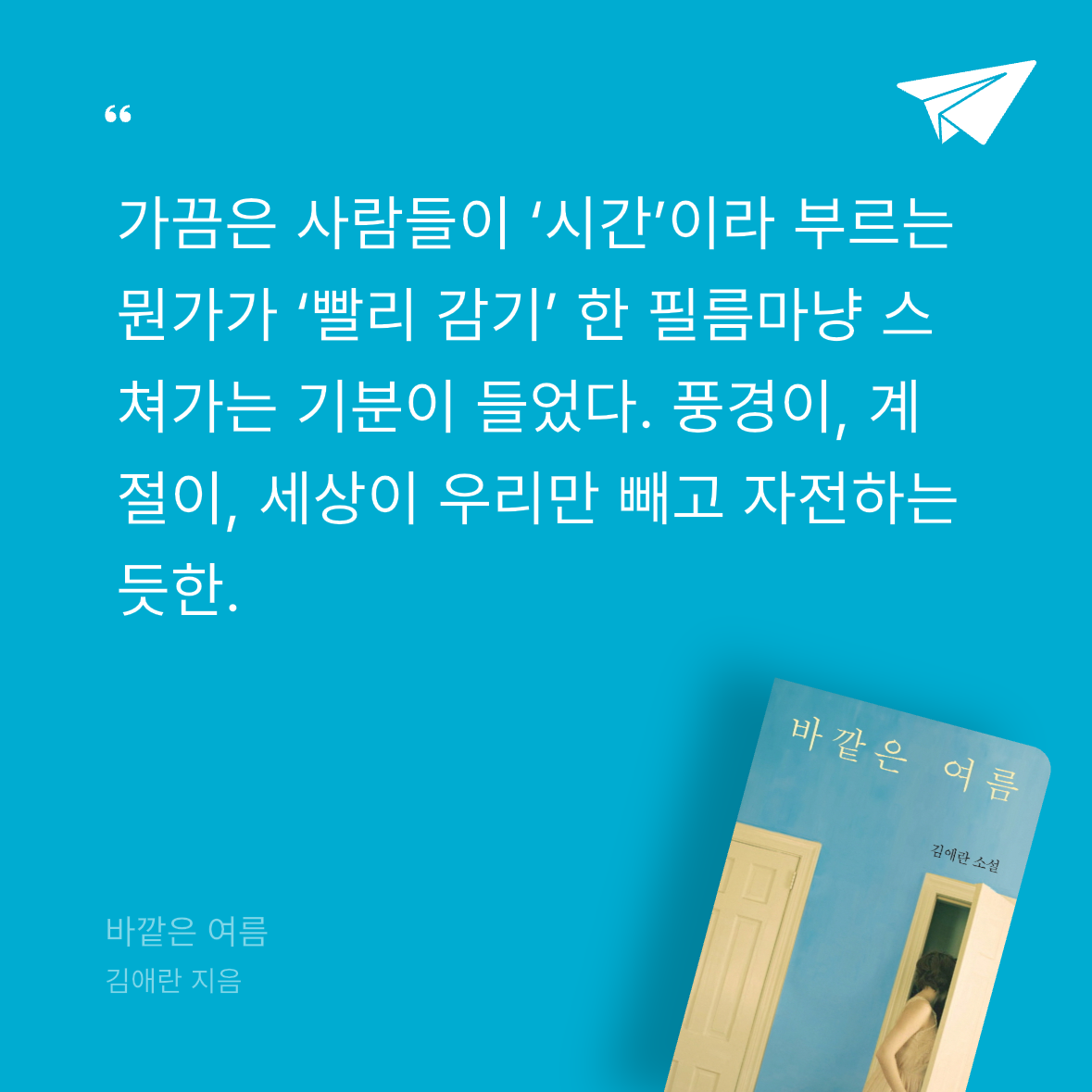 다솜님의 바깥은 여름 게시물 이미지