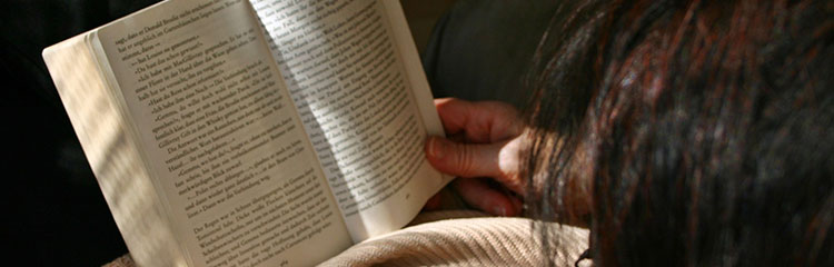 소설 속에 푹
빠지고 싶어요